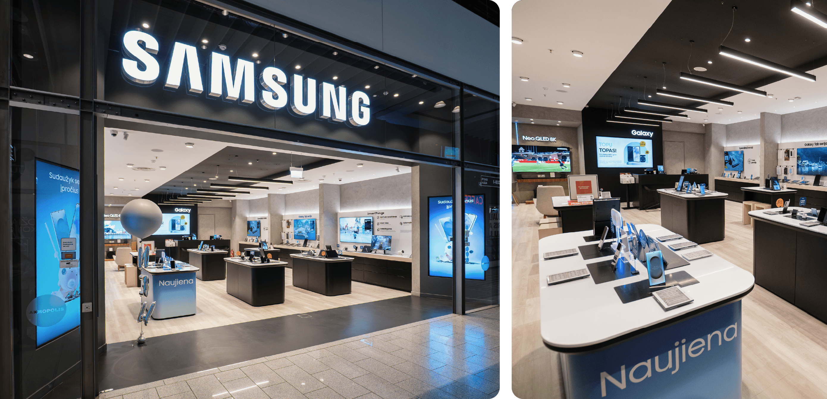 Samsung salonas | Vilniaus Akropolis