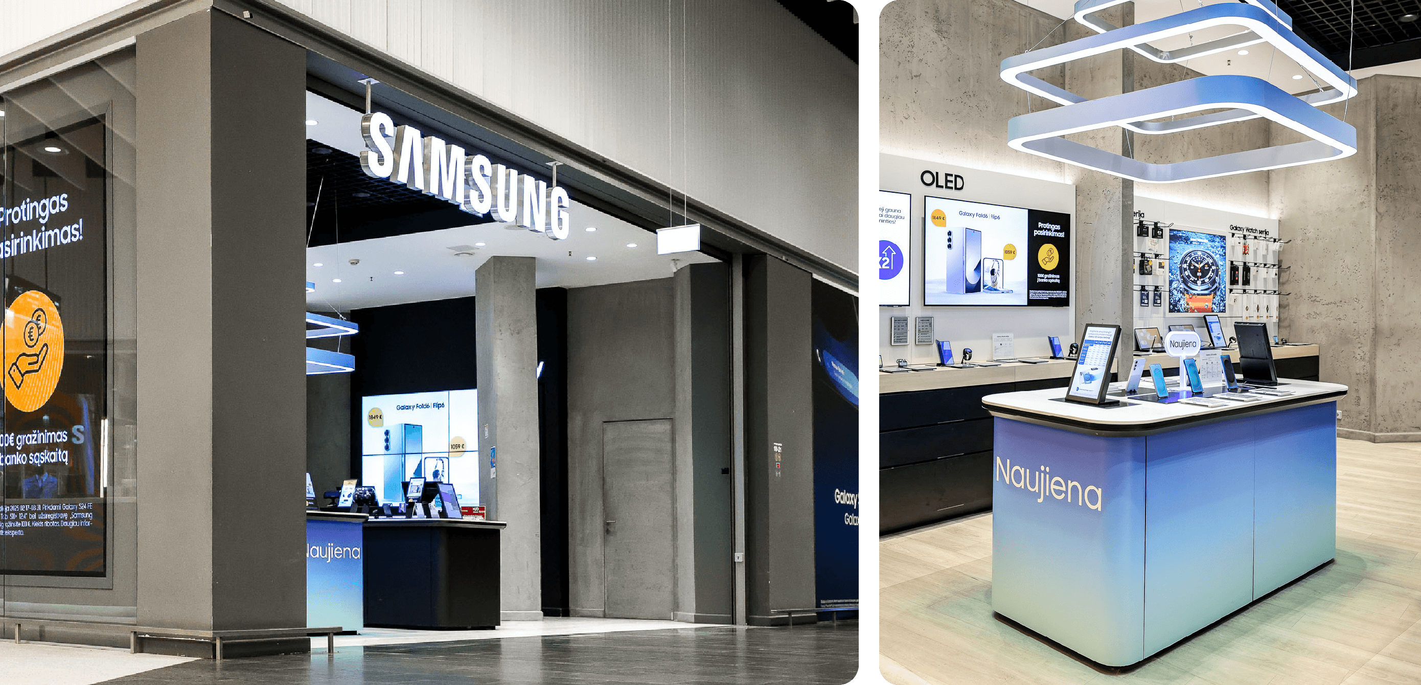 Samsung salonas | Klaipėdos Akropolis