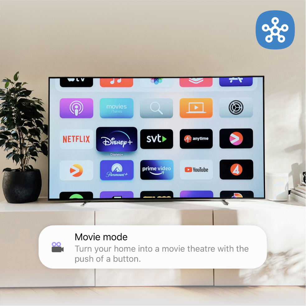 2. “Movie Night” – the atmosphere in an instant